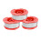 Trimmerdraad van nylon, 0,065 inch, 3 rollen 1