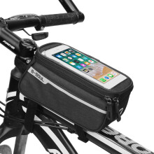 cuyhtdup Cykelväska Reflekterande Pekskärm Cykeltelefonhållare Fram