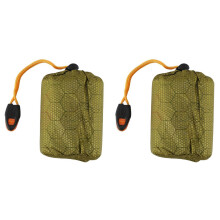 Emergency Sleeping Bag Bivy Sack with Whistle 2 Pack