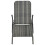 Berkfield Folding Sun Lounger Poly Rattan Grey 2