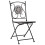 Berkfield Mosaic Bistro Chairs 2 pcs Grey 2