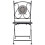 Berkfield Mosaic Bistro Chairs 2 pcs Grey 3