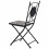 Berkfield Mosaic Bistro Chairs 2 pcs Grey 4