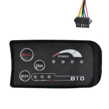 SM6PIN S810E-Bike LED Display Meter36V IP65UART Protocol for Electric Bicycle Electric Bike Meter