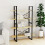Berkfield 4-Tier Book Cabinet 100x30x140 cm Solid Pine Wood 3