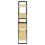 Berkfield 4-Tier Book Cabinet 100x30x140 cm Solid Pine Wood 6