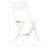 Berkfield Folding Garden Chairs 2 pcs Plastic White 9