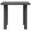 Berkfield Garden Table Anthracite 80x75x72 cm Plastic 5