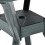 Berkfield Bistro Table Green 70x70x72 cm Plastic 5