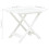 Berkfield Folding Garden Table White 79x72x70 cm Plastic 6