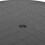 Berkfield Garden Table Anthracite 89 cm Plastic 5