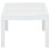 Berkfield Garden Table White 78x55x38 cm Plastic 3