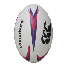 (5, White/Violet/Purple) Canterbury Mentre Logo Rugby Ball