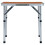 Berkfield Folding Camping Table Aluminium 60x45 cm 2