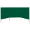 Berkfield 3-panel Wind Screen Fabric 400x80 cm Green 3