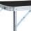 Berkfield Foldable Camping Table Grey Aluminium 120x60 cm 7