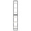Berkfield Storage Shelf White 60x30x210 cm Solid Wood Pine 7