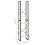 Berkfield Storage Shelf White 60x30x210 cm Solid Wood Pine 9