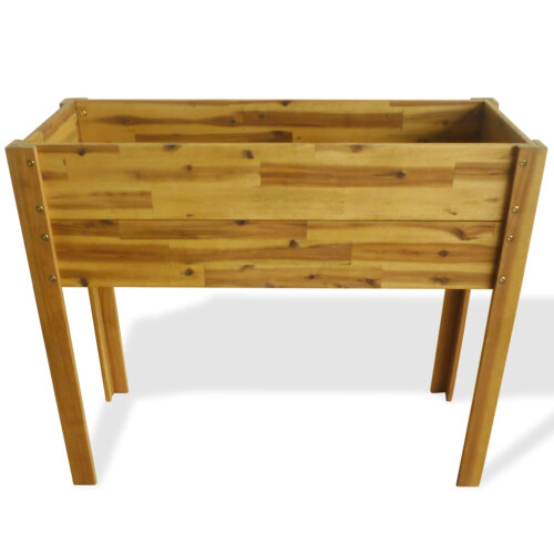 Berkfield Raised Garden Raised Bed Solid Acacia Wood 2
