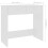 Berkfield Desk White 80x40x75 cm Engineered Wood 6