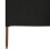 Berkfield 6-panel Wind Screen Fabric 800x120 cm Black 5