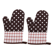 2pcs Heat Resistant Oven Mitts for Cooking and Baking, Comfortable Grip for Home and Restaurant Use