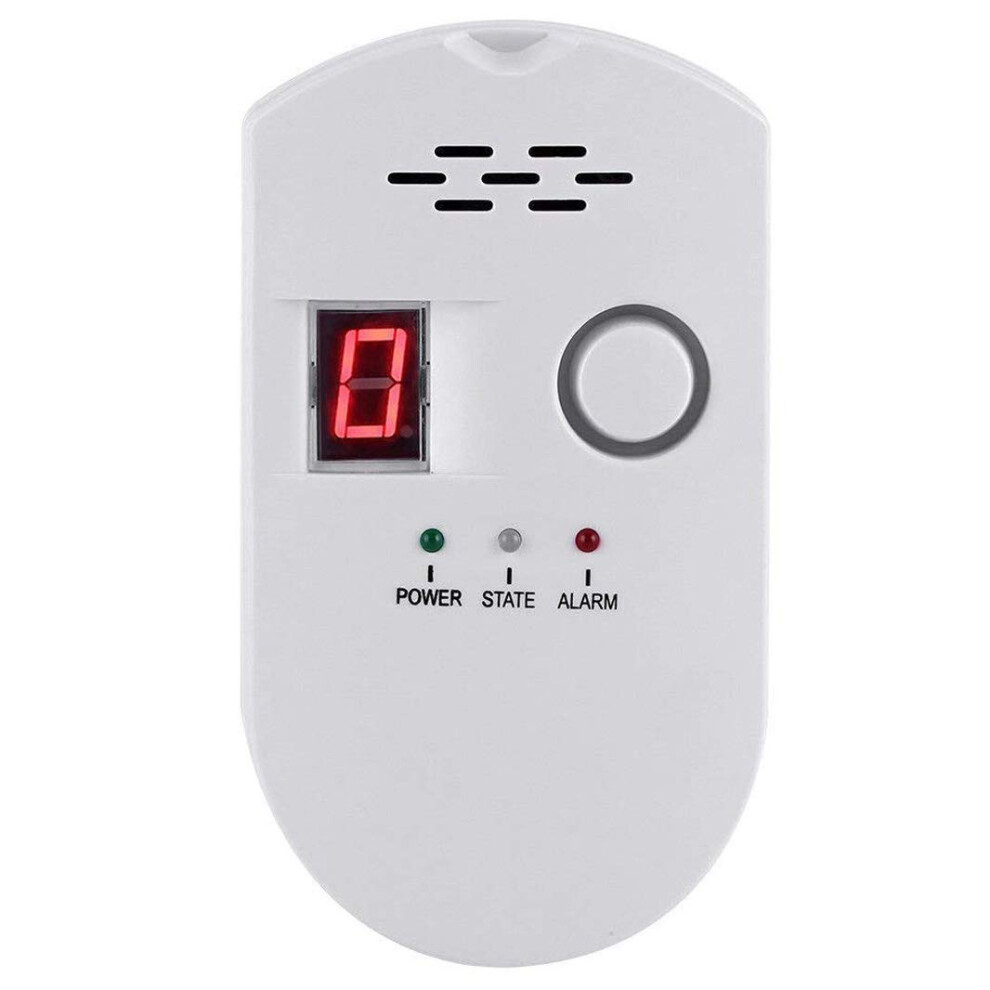 Digital Natural Gas Leak Detector For Home With Sensitivity Sensor And Audible Visual Alarm 9045646602691
