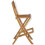 Berkfield 3 Piece Bistro Set with Folding Chairs Solid Teak Wood 10