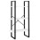 Berkfield Storage Shelf White 60x30x105 cm Engineered Wood 2