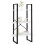 Berkfield Storage Shelf White 60x30x105 cm Engineered Wood 4