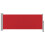 Berkfield Patio Retractable Side Awning 100x300 cm Red 5