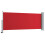 Berkfield Patio Retractable Side Awning 100x300 cm Red 7