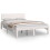Berkfield Bed Frame without Mattress White 120x190cm Small Double 2