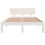 Berkfield Bed Frame without Mattress White 120x190cm Small Double 4