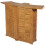 Berkfield Folding Bar Table 155x53x105 cm Solid Teak Wood 2