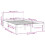 Berkfield Bed Frame without Mattress White 120x190cm Small Double 8