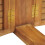 Berkfield Folding Bar Table 155x53x105 cm Solid Teak Wood 11