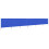 Berkfield 6-panel Wind Screen Fabric 800x160 cm Azure Blue 2