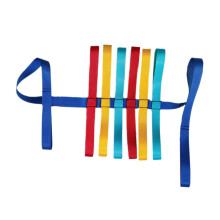 Kids Walking Rope with Spaced Handles and Adjustable Waist Belts for Preschool and Daycare Safety