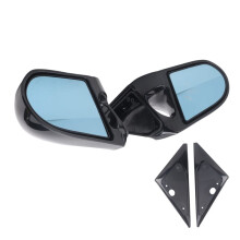 Manual Adjustable Spoon Style 2X Car Side Door Mirror Rearview Mirror Assembly for EG 2Dr 1992-1995 B