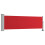 Berkfield Patio Retractable Side Awning 80x300 cm Red 2