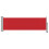 Berkfield Patio Retractable Side Awning 80x300 cm Red 3