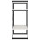 Berkfield 2-Tier Book Cabinet White 60x30x70 cm Solid Pine Wood 6