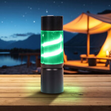 Lmueinov Farvelys Med Lille Lommelygte Udendørs LED Lys USB