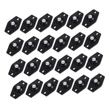 24pcs Self Adhesive Caster Wheels for Storage Boxes, Easy Glide Mobility, Floor Protection