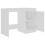 Berkfield Desk White 100x50x76 cm Engineered Wood 4