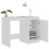 Berkfield Desk White 100x50x76 cm Engineered Wood 6