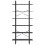 Berkfield High Cabinet Grey 100x30x210 cm Solid Pine Wood 5