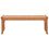 Berkfield 2-Seater Garden Bench 120 cm  Solid Eucalyptus Wood 2