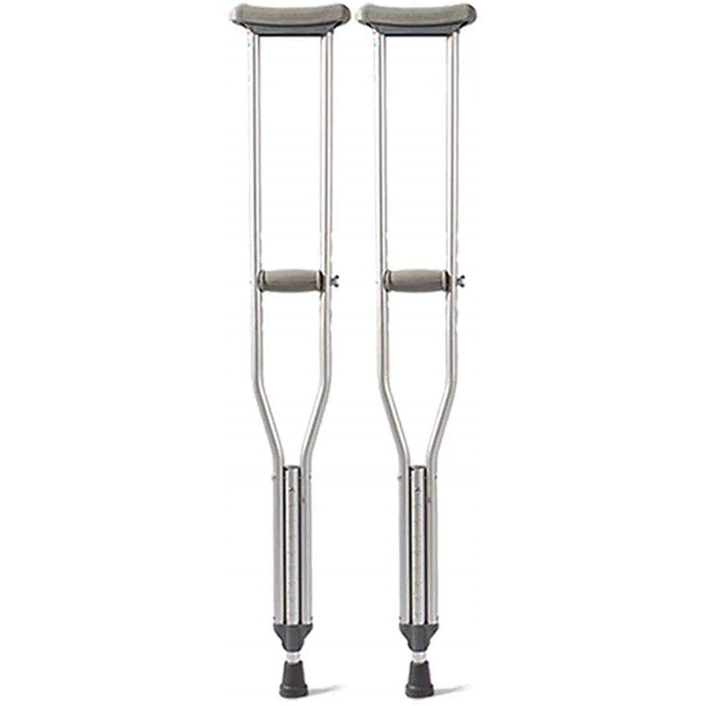 Adjustable Walking Frame 93â114cm with NonSlip Underarm Support for Elderly and Disabled Seniors